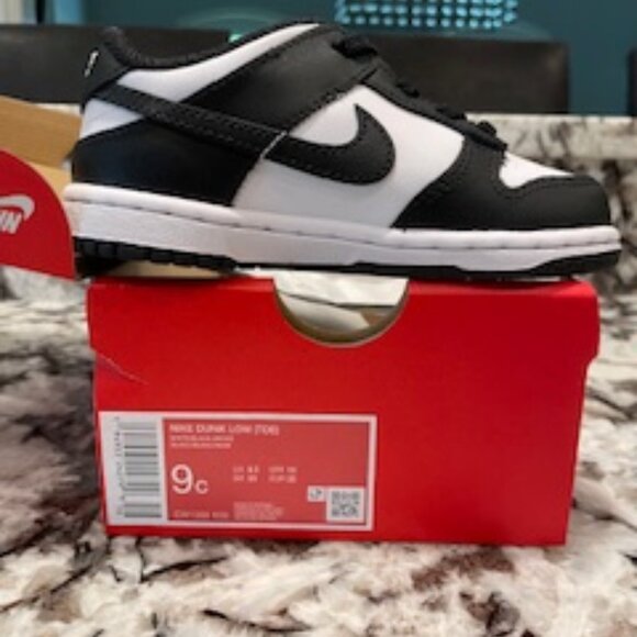 Nike Other - Nike Panda Dunk Low Size 9C